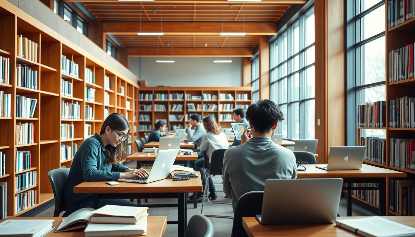 Organized study environment supporting productive learning